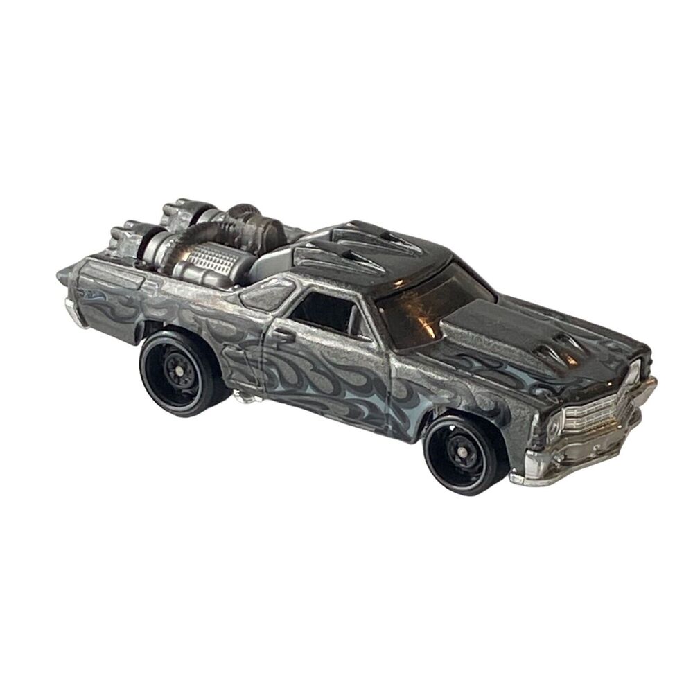 Hot Wheels 1971 El Camino 8/10 Diecast Car 40/250 HW Dream Garage 2012 Gray